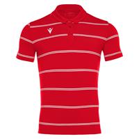 Flamenco Polo RED/WHT 4XL Poloskjorte til herre