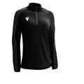 Dora Womens 1/4 Zip Top  BLK M Teknisk treningsgenser til dame