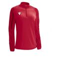 Dora Womens 1/4 Zip Top  RED XXS Teknisk treningsgenser til dame