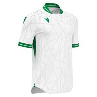 CERBERUS ECO shirt WHT/GRN 3XS Teknisk kamp og treningsdrakt - Unisex