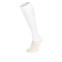 Round Socks Evo WHT M Komfortable fotballsokker - Unisex