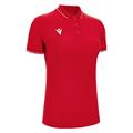 Waltz Eco Polo W RED L Polosskjorte til dame i Ecotekstil